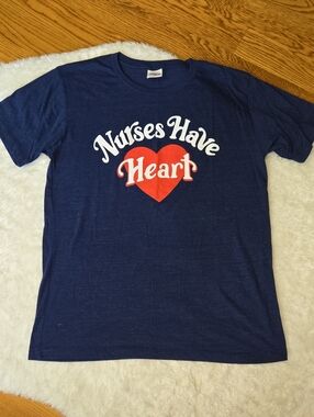Charlie Hustle Nurse Shirt, Womens Medium